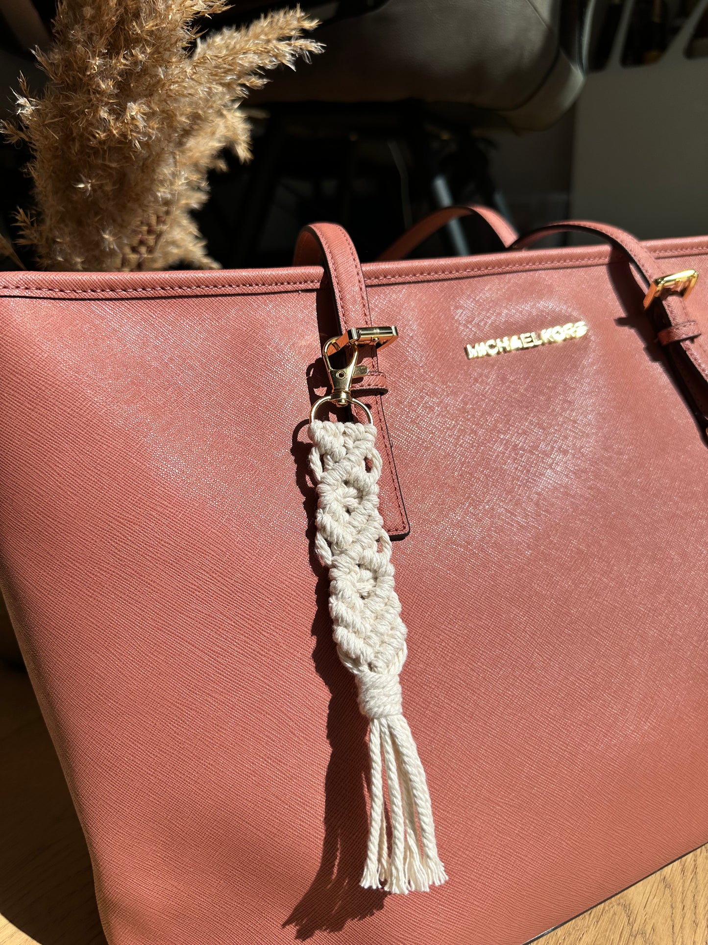 Nature Knot - Makramee Schlüsselanhänger