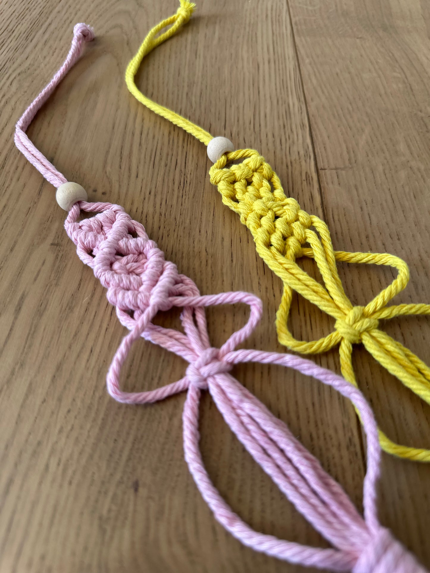 Macramirror – Makramee-Bildanhänger für den Rückspiegel