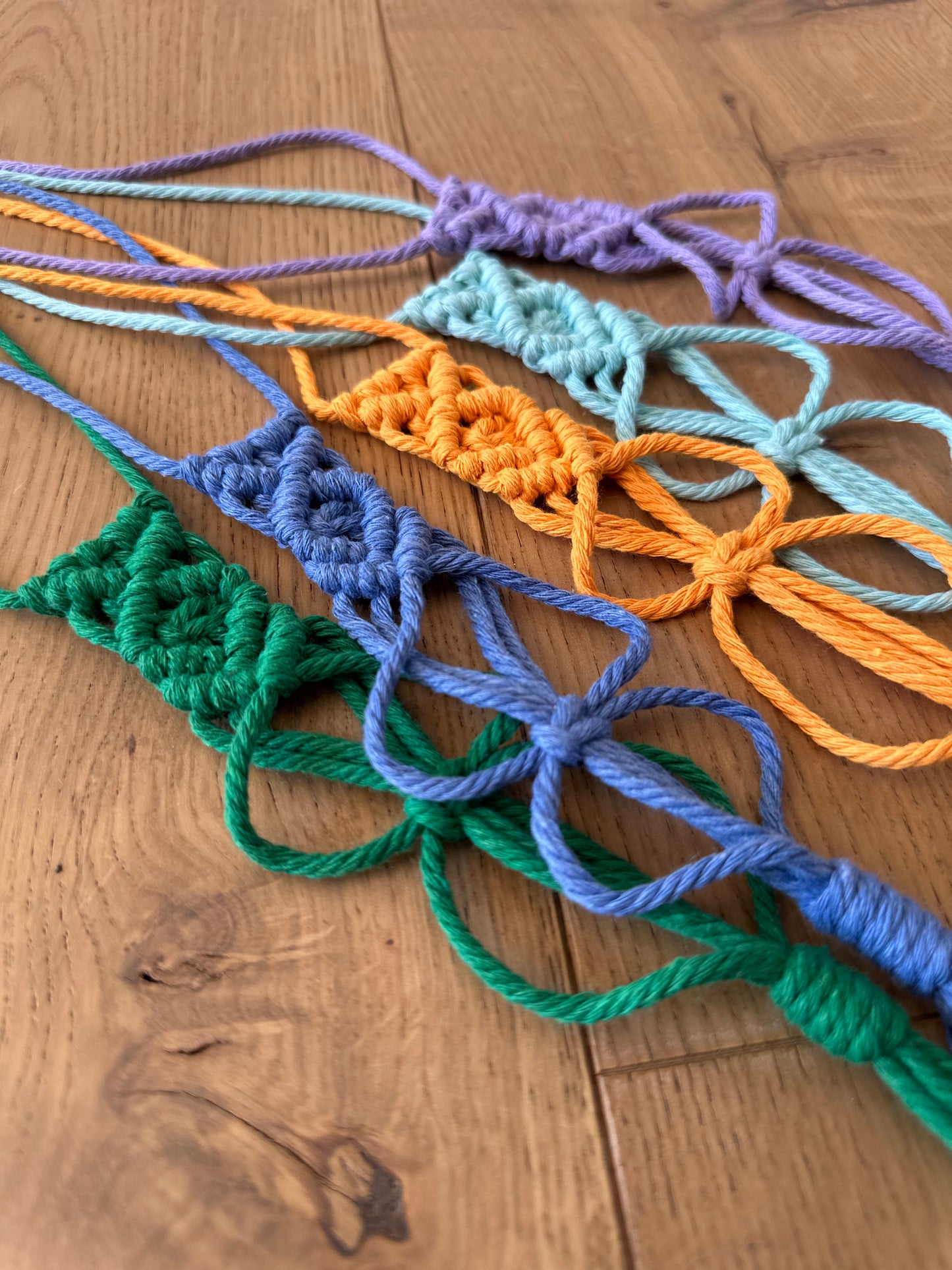 Macramirror – Makramee-Bildanhänger für den Rückspiegel